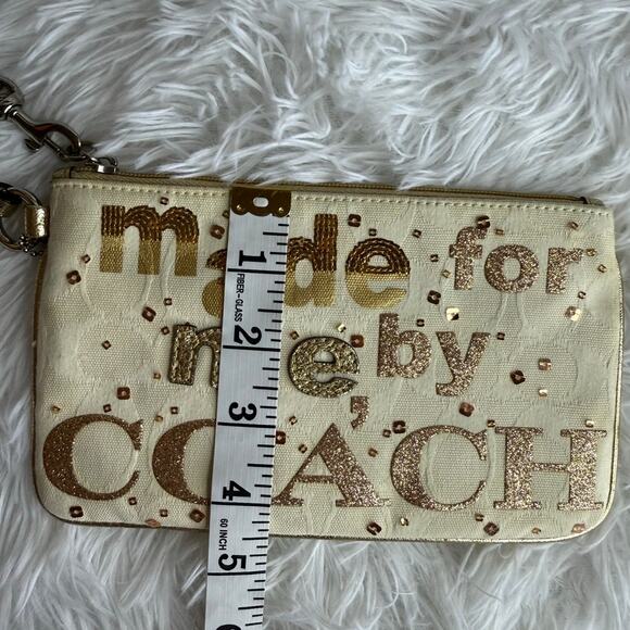 COACH Limited Edition Poppy Made for Me by Coach Wristlet - Picture 7 of 7